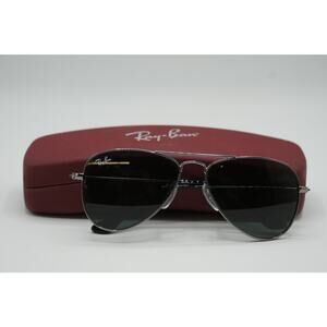 Ray Ban Jr. Small Silver Aviator Designer Sunglasses RJ 9506S 200/71